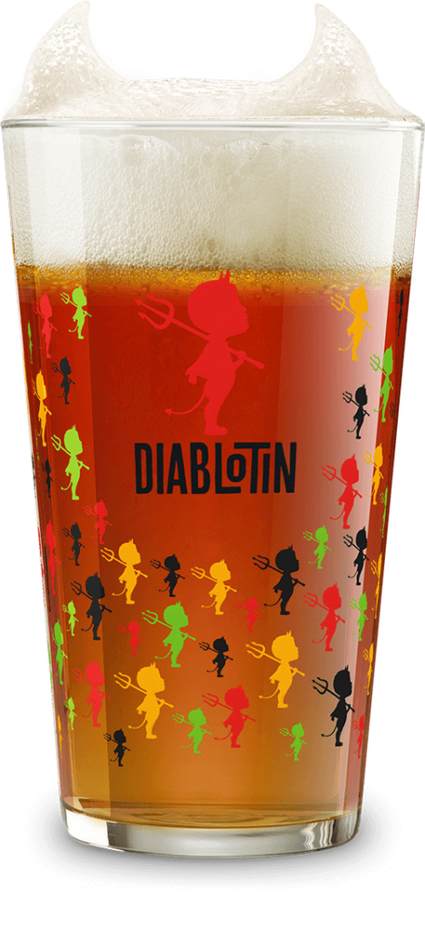 verre bière Diablotin rousse