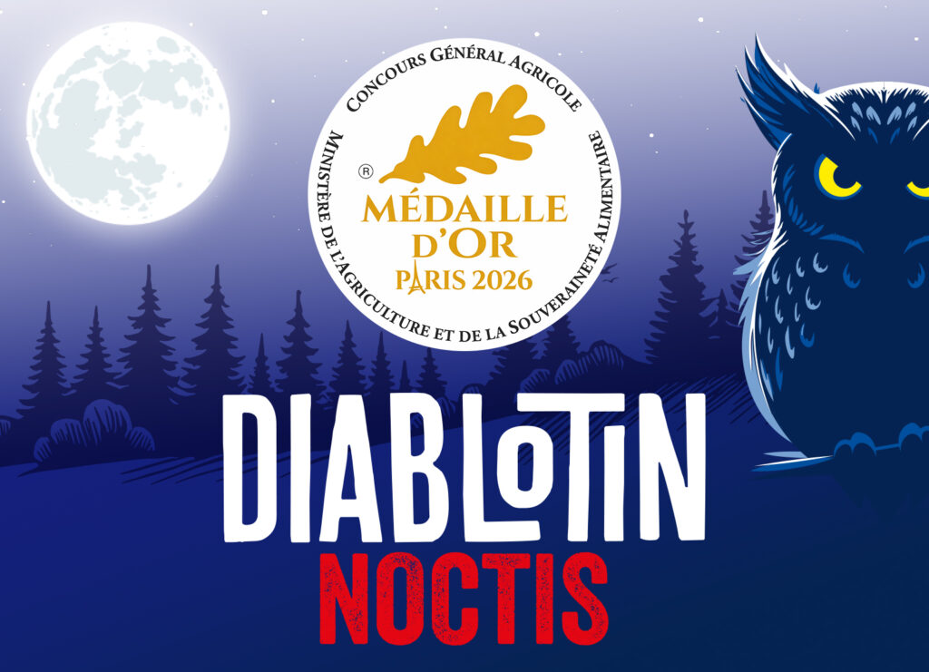 Diablotin noctis en or